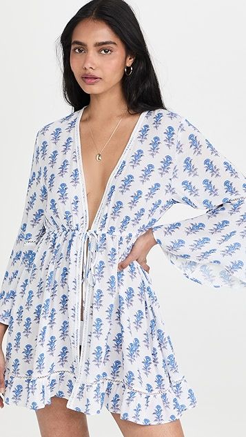 Mini Border Print Kimono | Shopbop