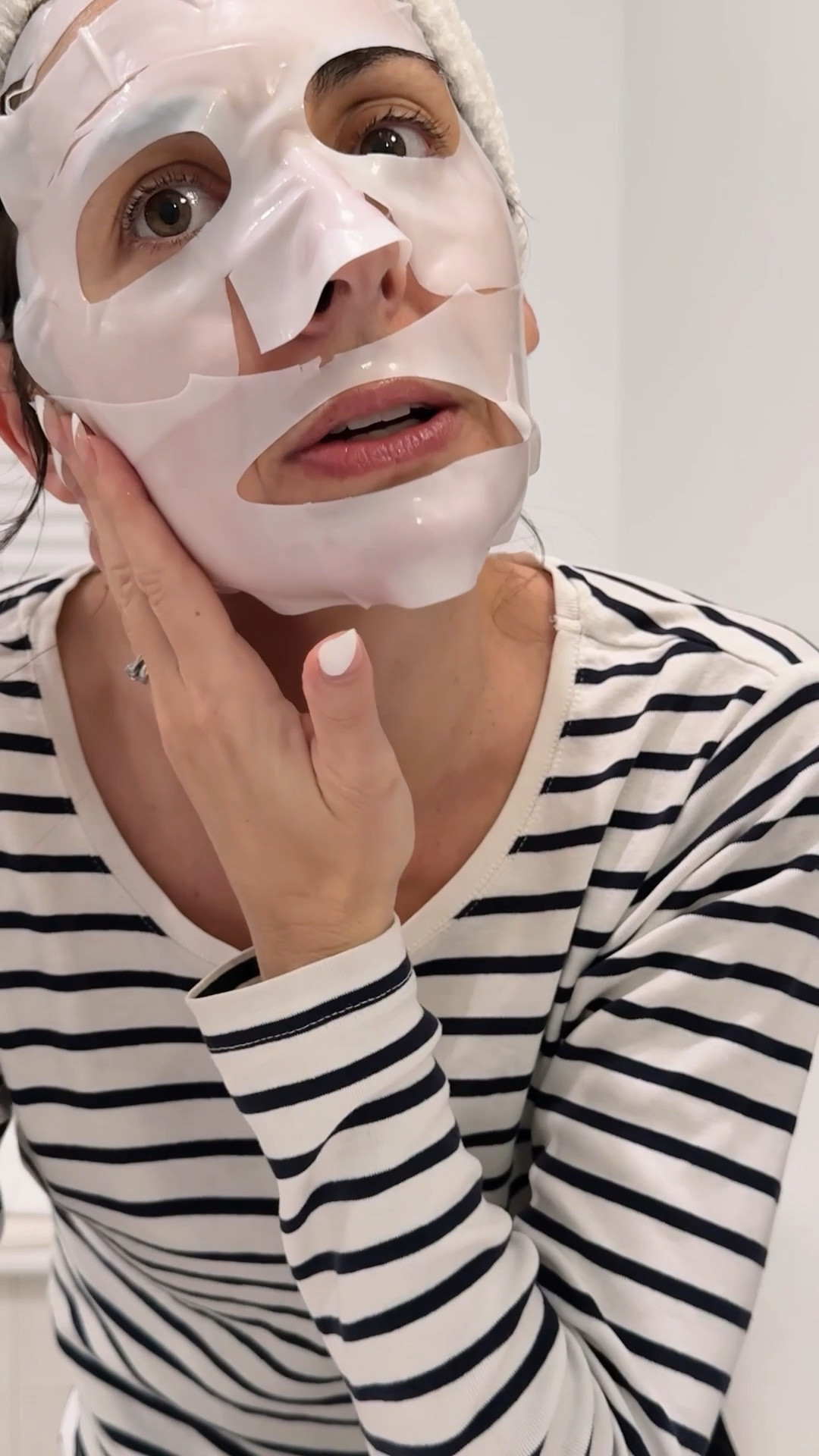 Obviously not a beauty blogger, just a stylist healing + glowing ✨ Loving this vegan gloss 💄 + collagen/hyaluronic sheet mask (glow overnight 🙌). Linked the easy tube version too—because options are always in style. 💕 #skincareover40 #selfcarestyle Trust me this Korean skincare is worth the hype. 

