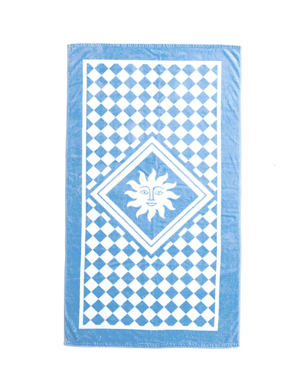 Blue Sol Beach Towel | FUNBOY