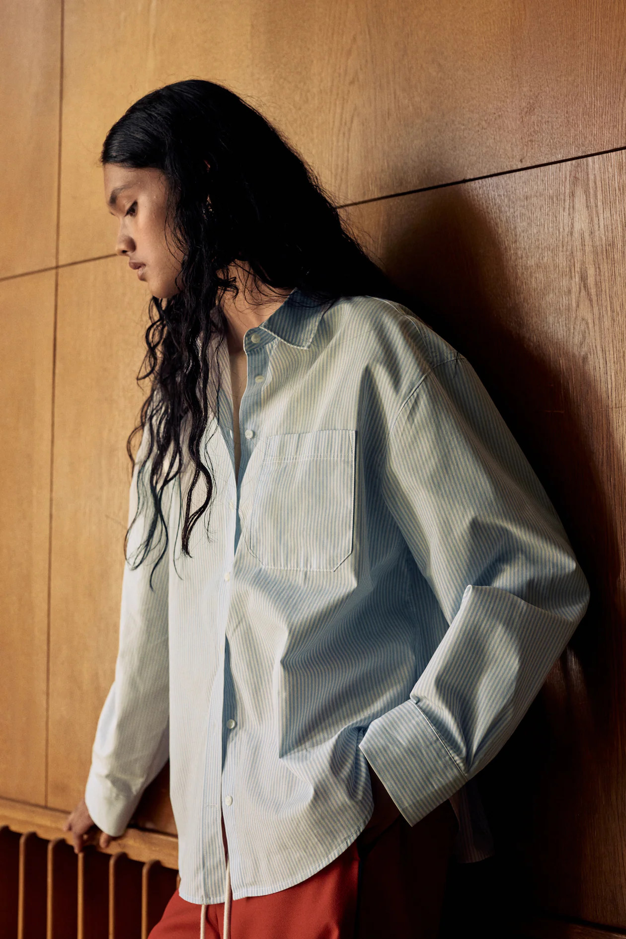 Oversized Cotton Shirt | H&M (US + CA)