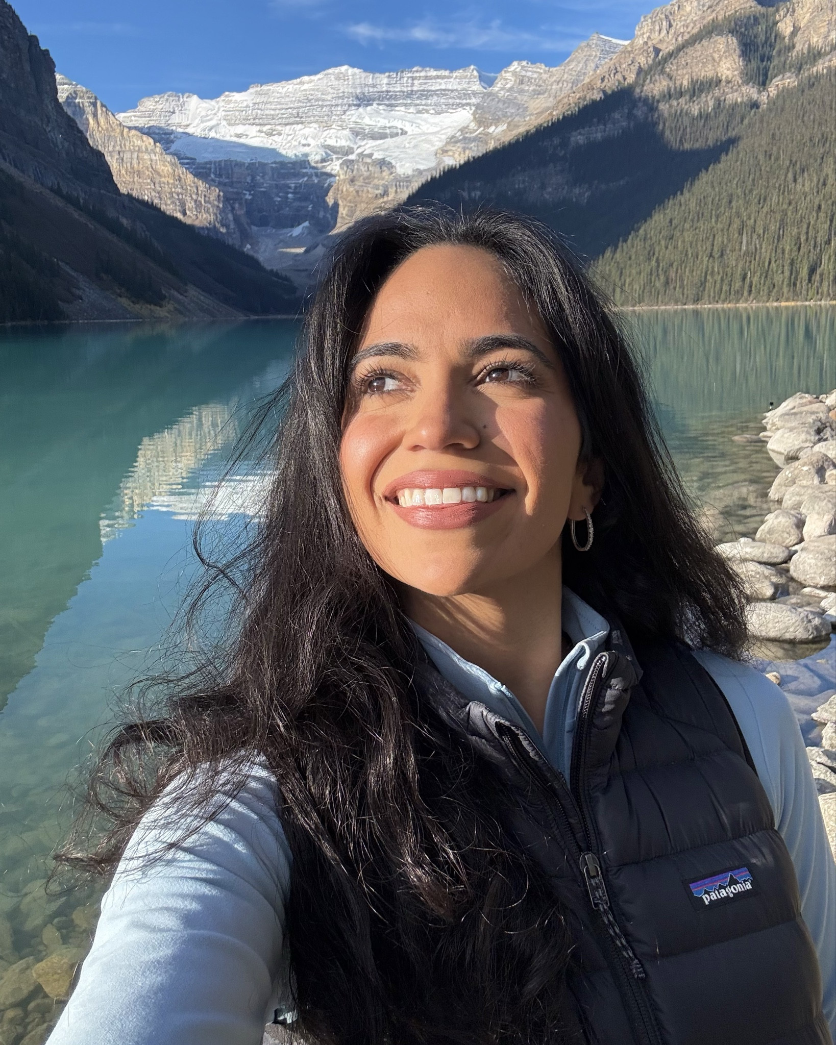 Canoeing in Lake Louise and hiking through Lake Morraine near Banff, Canada 🇨🇦 in my blue outfit that perfectly matched the scenery 🩵💙 A dream come true! 🥹

#LTKTravel #LTKSaleAlert #LTKGiftGuide
