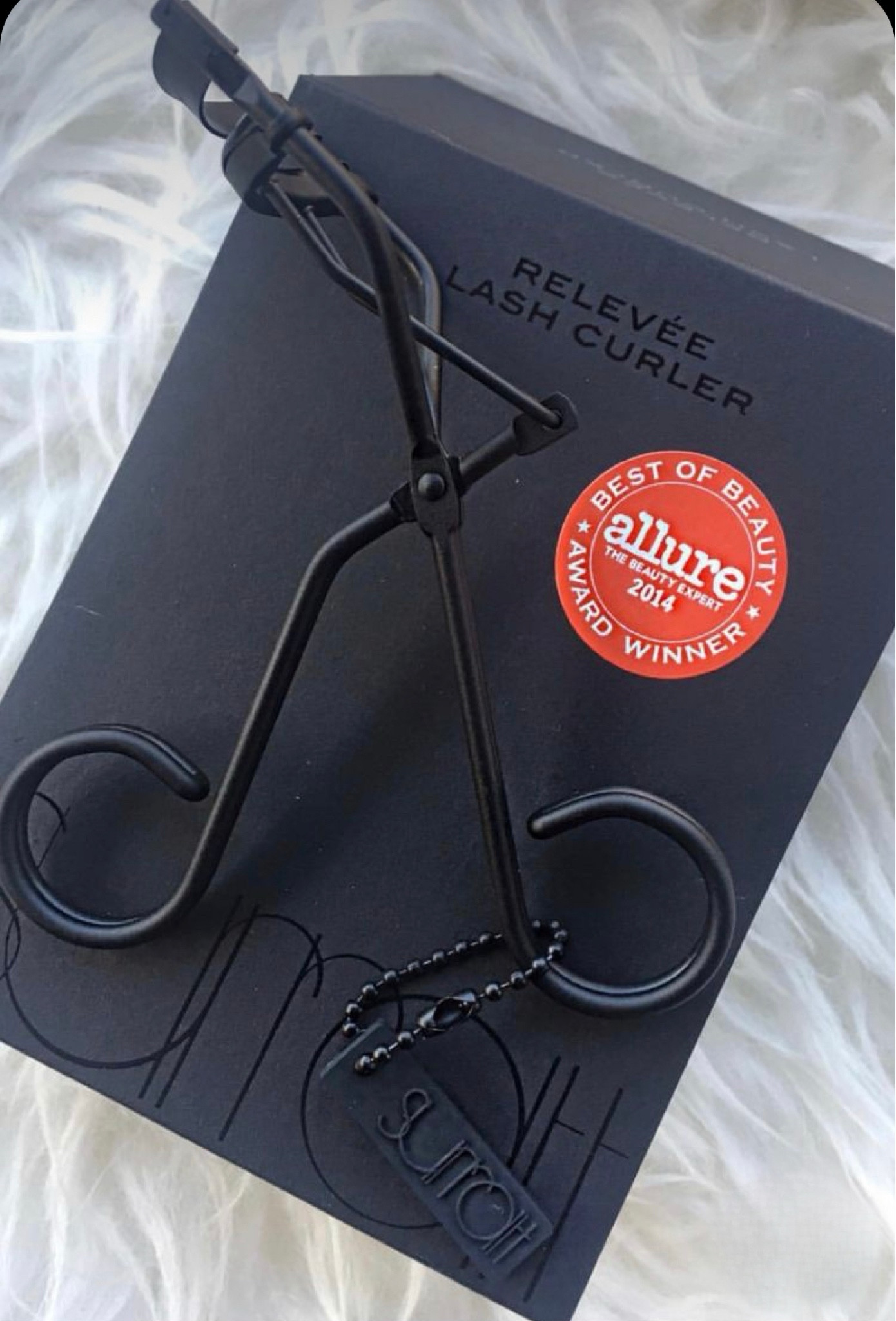 
So, this lash curler from Surratt Beauty is different. It's a bit wider than a standard one, allowing you to curl your lashes more comfortably. I love the design of this, I'm able to curl my own lashes or clients lashes without pinching! It's an Allure Beauty winner for a reason. ✨

#LTKbeauty