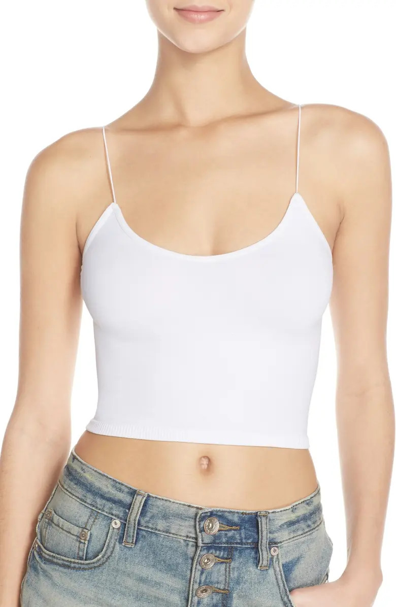 Brami Skinny Strap Crop Top | Nordstrom
