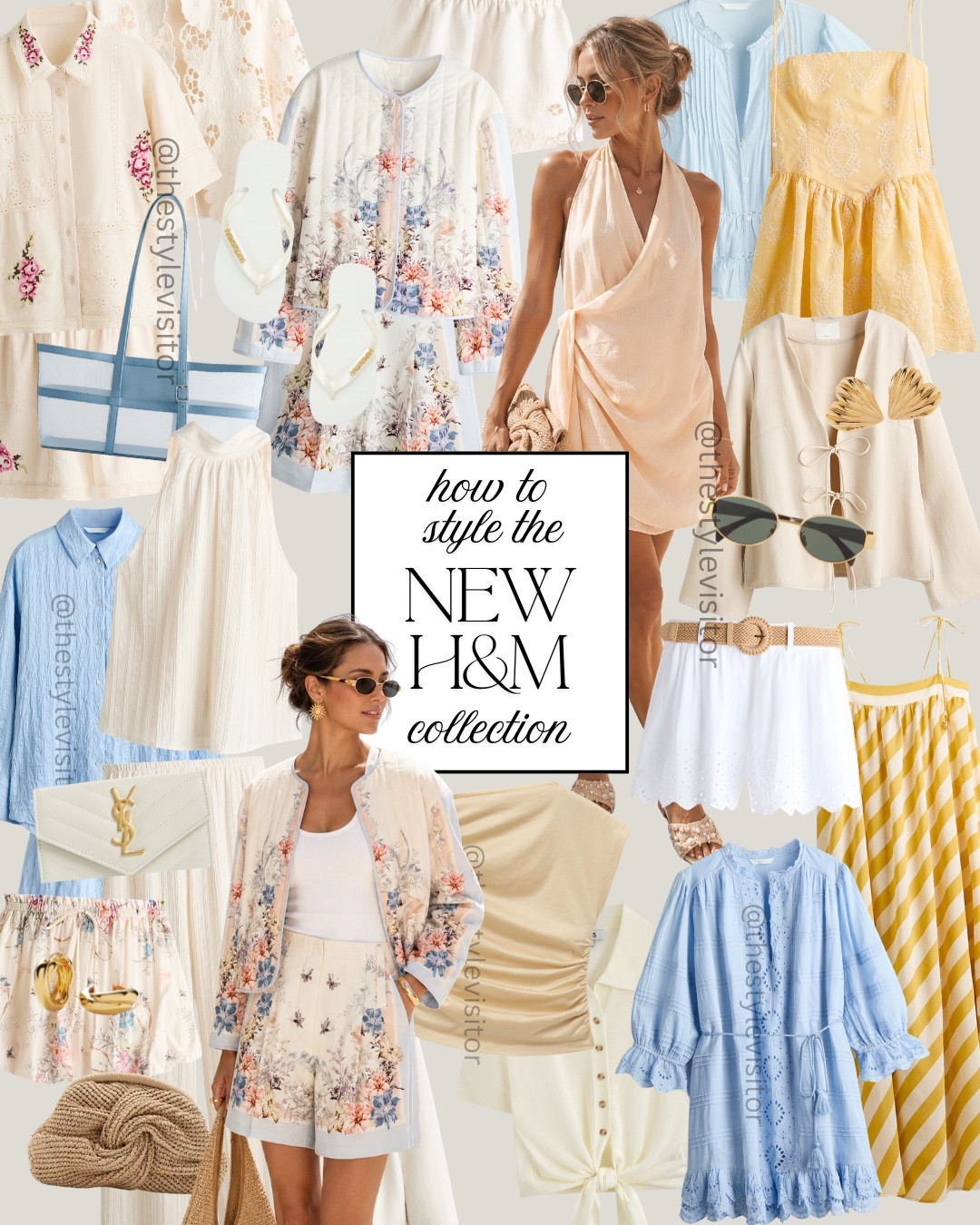 Summer dressing made easy ☀️🤍

Sharing my favorite pieces from the new H&M collection — soft pastels, breezy cottons, romantic florals, pretty embroidery, and the perfect vacation-ready accessories. Which look would you wear first?

blue dress, yellow dress, floral set, embroidered blouse, white skirt, summer outfit, vacation outfit, resort wear, coastal style, european summer, beach vacation, h&m new arrivals, h&m style, spring summer fashion, feminine style, romantic fashion, woven bag, shell sandals, white dress, pastel outfits, vacation wardrobe, holiday outfits, effortless style, chic summer looks, outfit inspiration, capsule wardrobe, resort collection, summer trends, neutral outfits, fashion finds

#LTKsummer #LTKstyletip #LTKdatenight