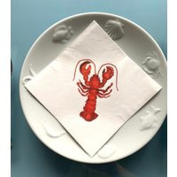 Lobster Paper Napkins | Etsy (US)