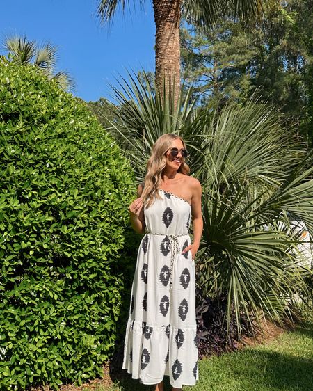 One-shoulder boho maxi dress from Amazon, I'm wearing a size medium. Available in various colors and sizes. Perfect for date nights, and great as a spring, summer, or travel outfit.

Spring outfit
Vacation Outfit
Resort Wear
Date night Outfit
Amazon

#LTKtravel #LTKFestival #LTKparties