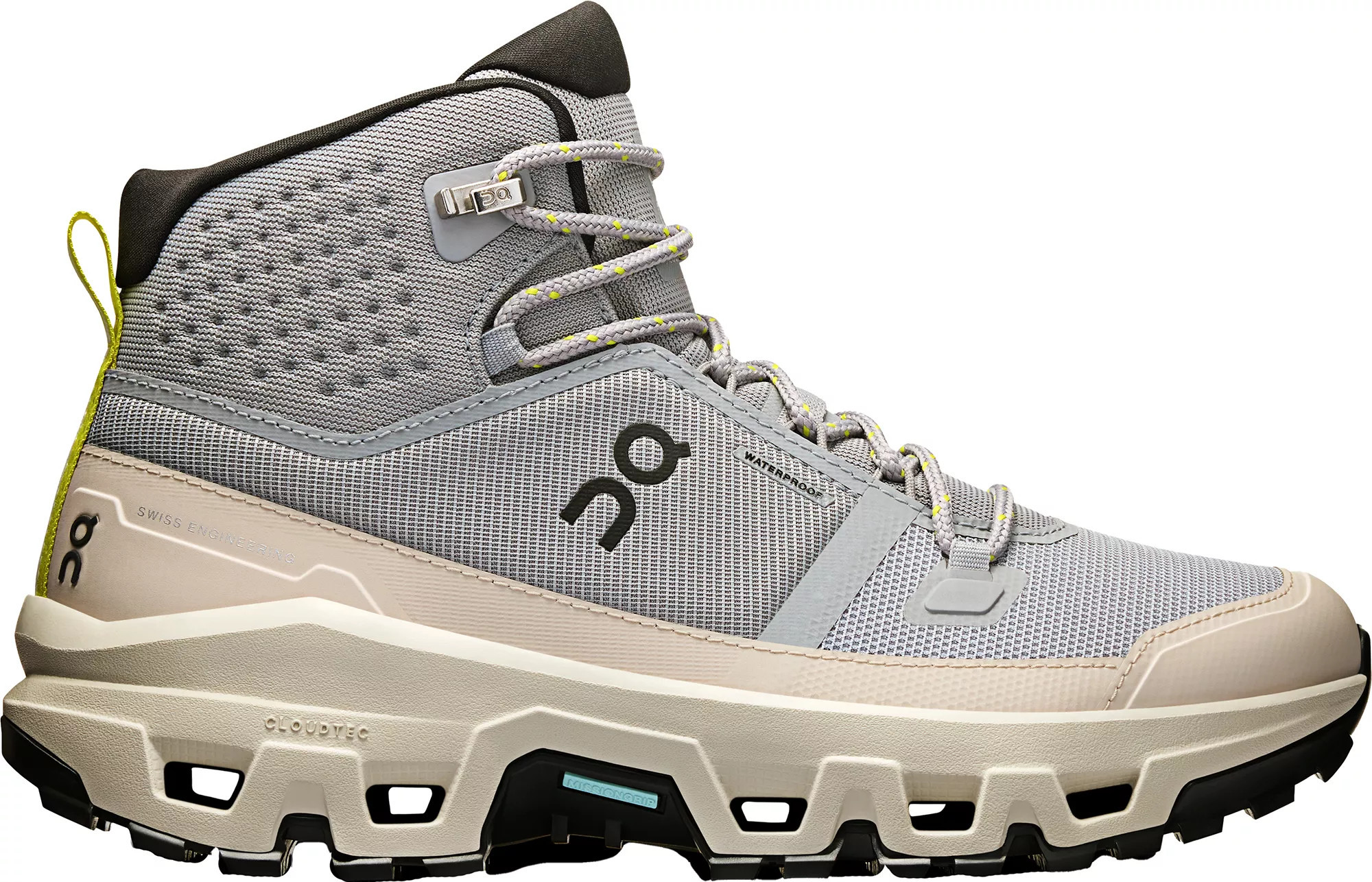 On Women's Cloudrock Mid Waterproof Hiking Boots, Size 11, Alloy | DICK'S Sporting Goods