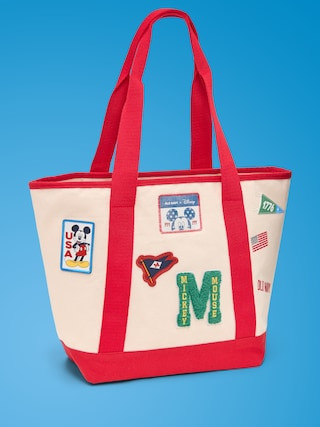 Old Navy x Disney Mickey Mouse Large Tote Bag | Old Navy (US)
