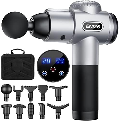 TOLOCO Massage Gun, Upgrade Percussion Muscle Massage Gun for Athletes, Handheld Deep Tissue Mass... | Amazon (US)