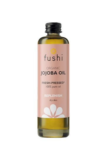 Fushi Organic Jojoba Oil 100 ml | Fresh-Pressed| Rich in Vitamin E | Best for Skin Cleansing, Dry Skin & Dry Hair | Hypoallergenic Oil | Ethical & Vegan Society Approved | Manufactured in the UK | Amazon (UK)