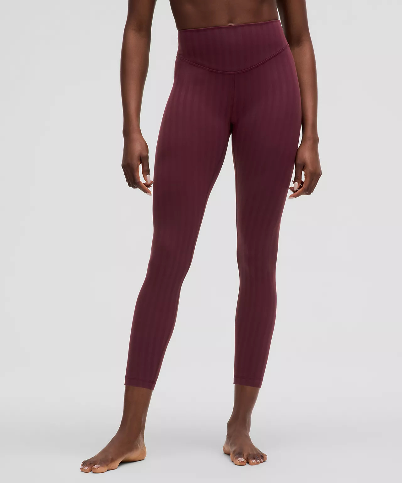 Wunder Under High-Rise Tight 25" *Tonal Stripe | Women's Leggings/Tights | lululemon | Lululemon (US)