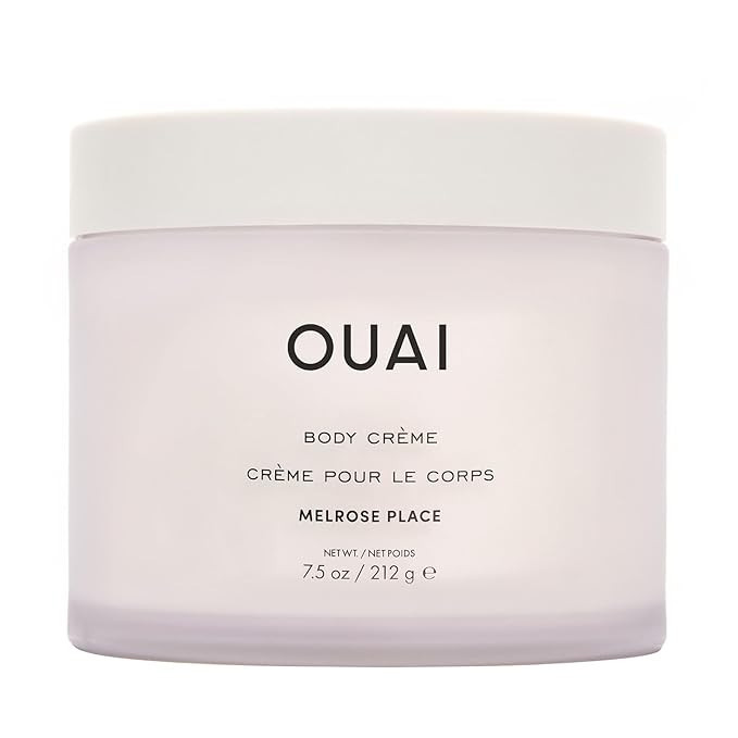 OUAI Body Cream, Melrose Place - Hydrating Whipped Body Cream with Cupuaçu Butter, Coconut Oil a... | Amazon (US)