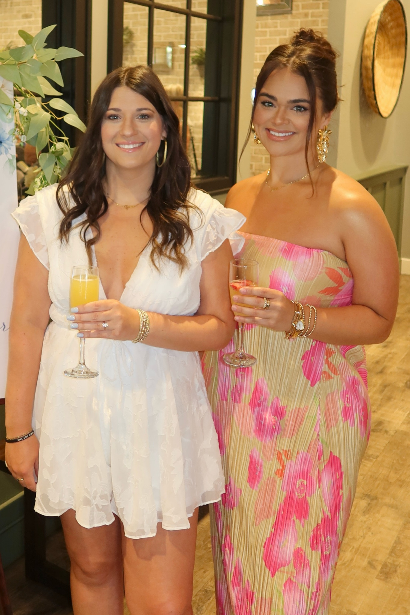 Haley’s bridal shower looks 🤍 this romper needed up working perfect for her!! My dress has soooo much room but I’m in the size Large!! 

#LTKStyleTip #LTKMidsize