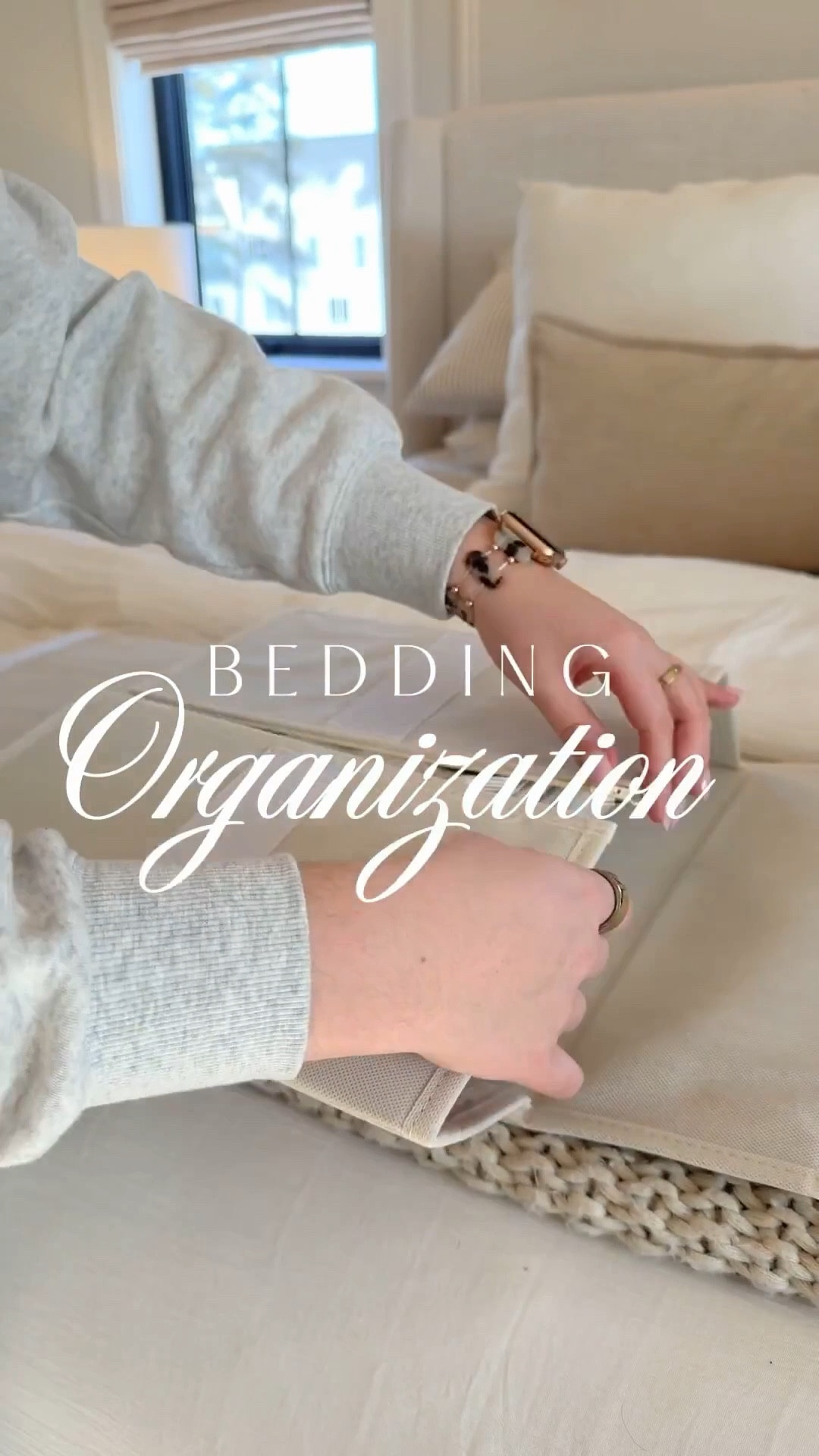 organize your home with the perfect bedding organizers 🤍✨

#LTKHome