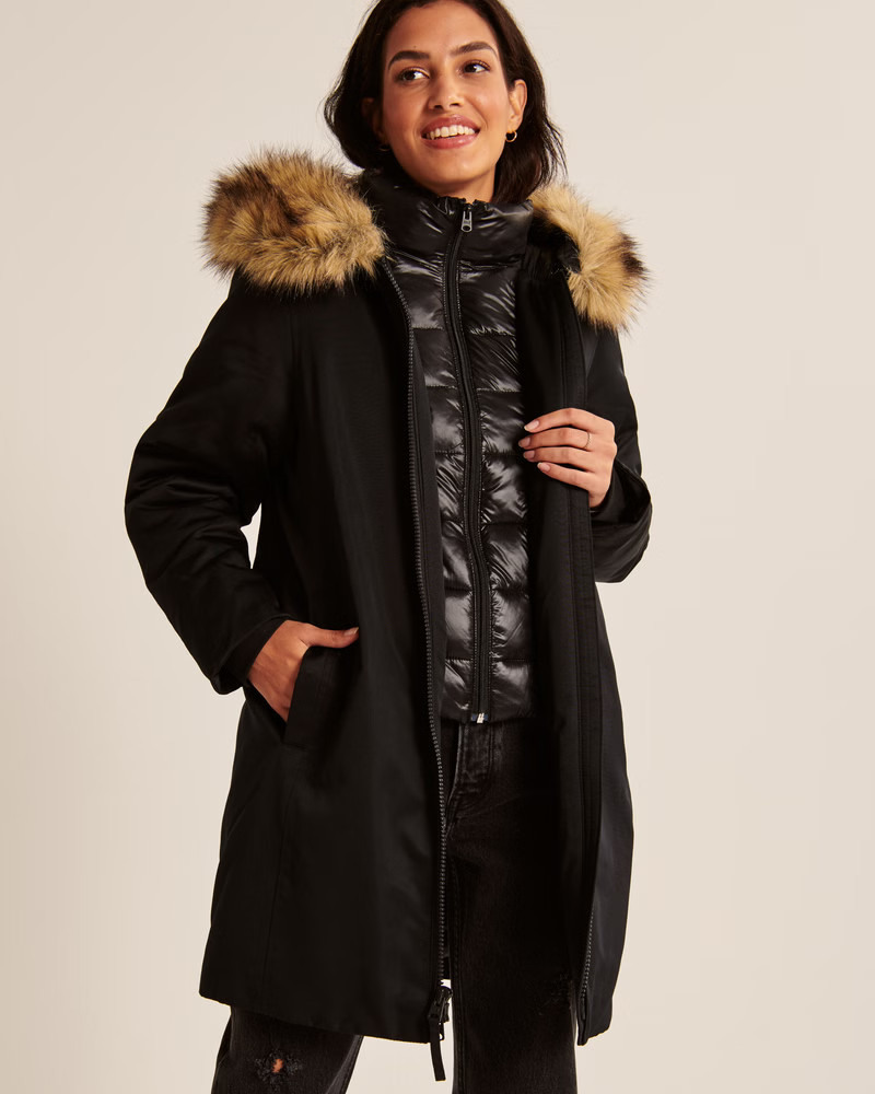 A&F Tech Parka | Abercrombie & Fitch (US)