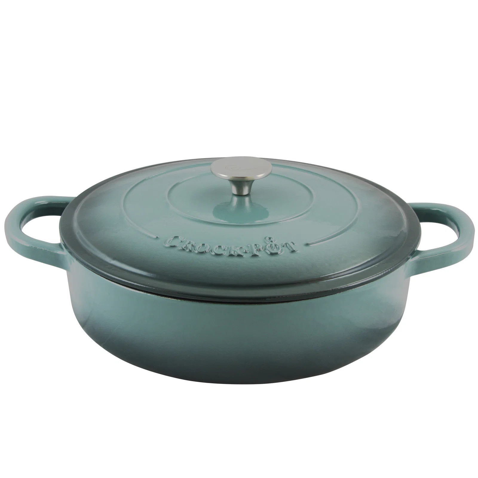 Crock-pot Artisan 5 qt. Non-Stick Cast Iron Round Braiser with Lid | Wayfair North America