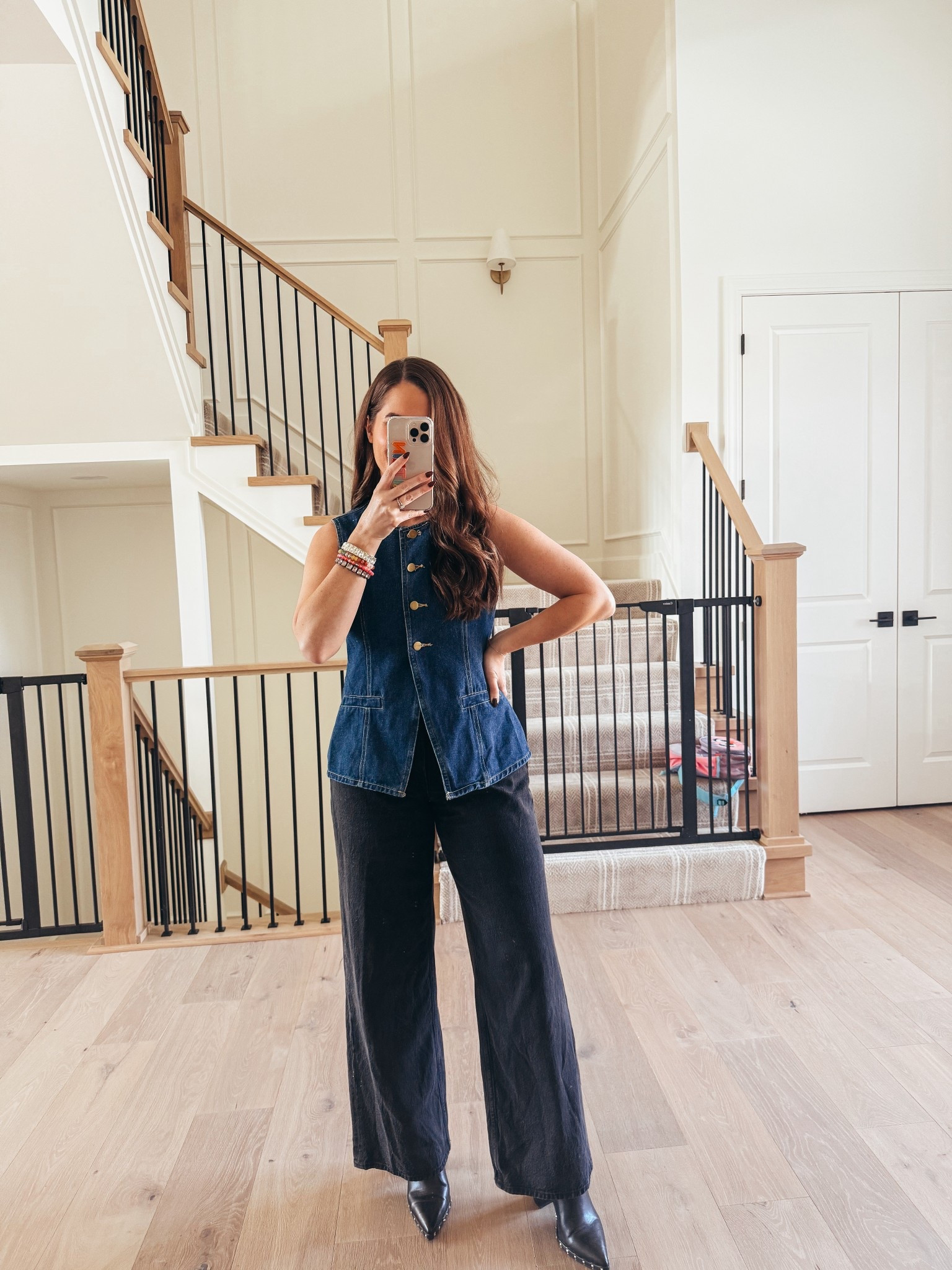 my favorite denim is currently on major sale right now! Use code CYBERAF for an extra 15% off too! Wearing a size 4/27. 

#LTKFindsUnder50 #LTKSaleAlert #LTKCyberWeek