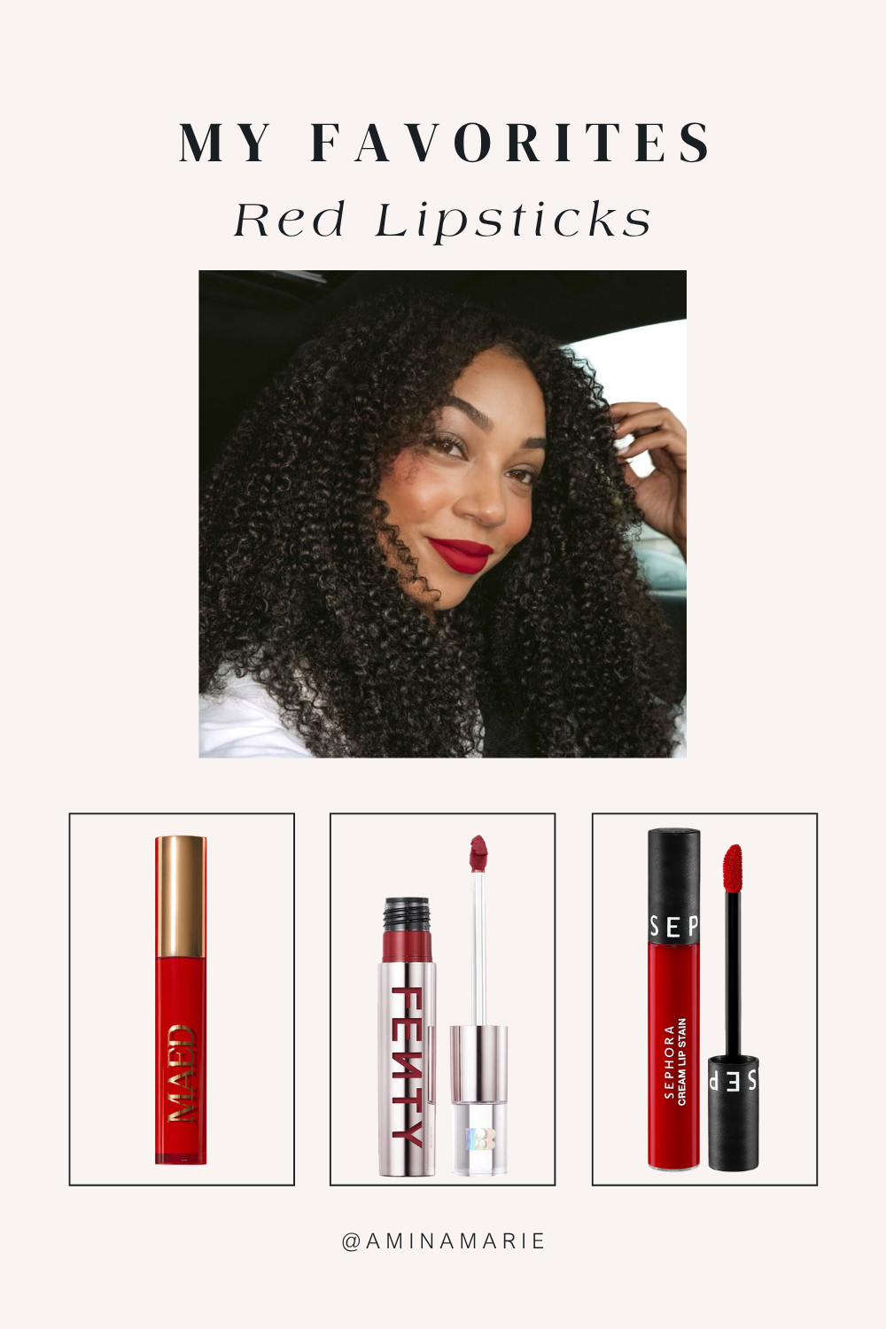 Red lip season is officially here! All three are long wearing and comfortable for all-day wear. Linking these beauties below! ❤️💄 

 #LTKSeasonal #LTKStyleTip #LTKBeauty