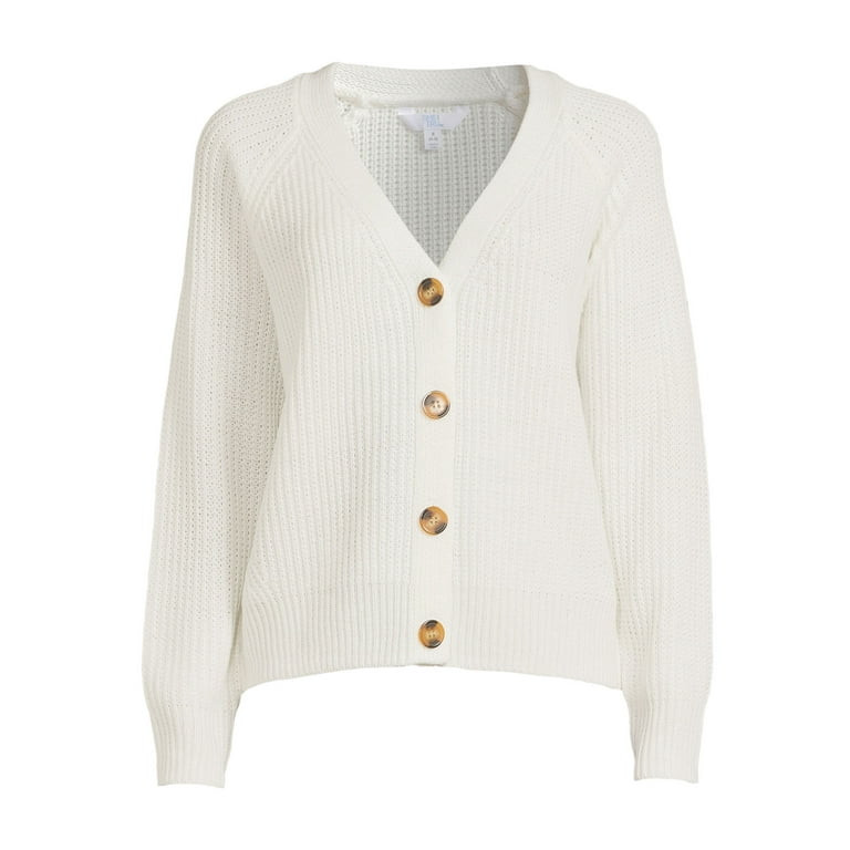 Time and Tru Women's Boyfriend Cardigan | Walmart (US)
