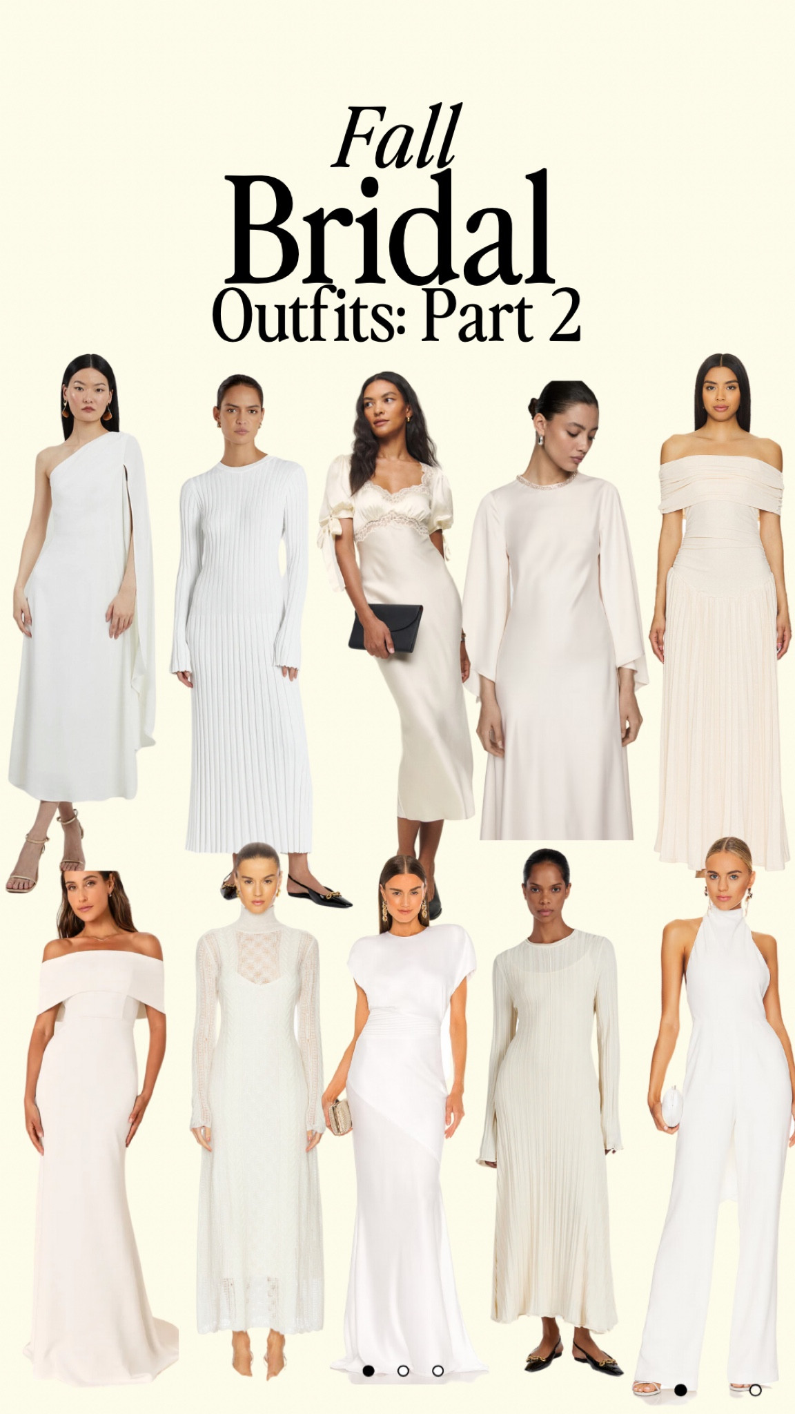 Fall Bridal Outfits for your engagement, shower, rehersal, luncheons, celebrations or just because 💕

#LTKWedding