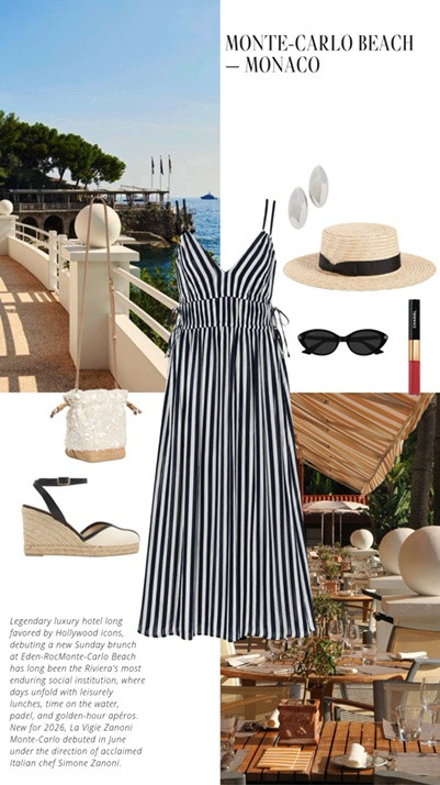 🇫🇷✨ The French Riviera Edit ✨🇫🇷

Ten iconic destinations. Ten curated outfits.

From Monte-Carlo Beach and Hôtel du Cap-Eden-Roc to Club 55, La Guérite, and Saint-Tropez's most legendary beach clubs, every look in this edit is inspired by the effortless glamour of the Côte d'Azur.

Think elevated linen, timeless swimwear, woven textures, oversized sunglasses, polished gold jewelry, and chic pieces you'll wear long after vacation ends.

Whether you're jetting off to the Riviera or simply channeling that Mediterranean state of mind, these are the outfits that embody effortless luxury.

Shop every look in my LTK. ✨🤍

#LTKStyle #FrenchRiviera #CotedAzur #ResortStyle #LuxuryStyle #SummerStyle #VacationOutfits #SaintTropez #MonteCarlo #QuietLuxury #EuropeanSummer

#LTKTravel #LTKSeasonal #LTKOver40 #LTKTravel