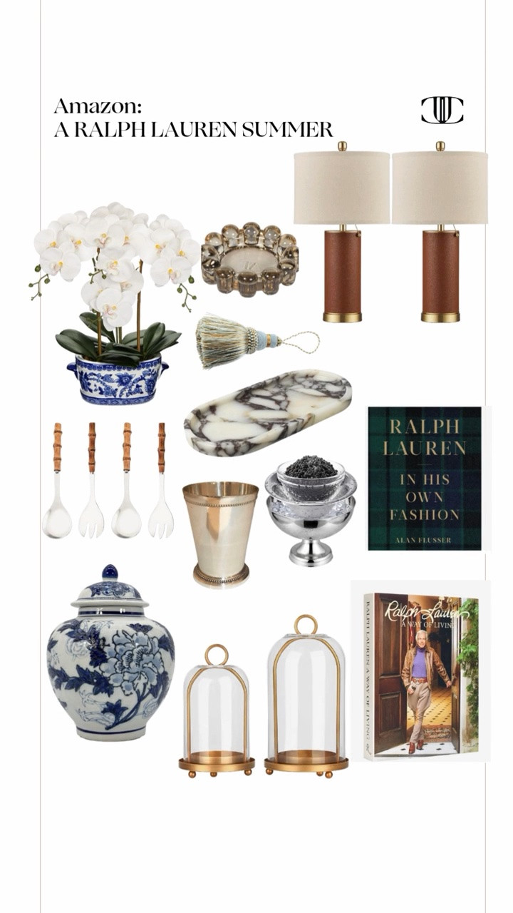 The timeless Ralph Lauren summer aesthetic—without the designer price tag. 🤍⚓

This Amazon edit is filled with classic fashion and home finds inspired by the iconic coastal American style we all love. Think crisp whites, nautical stripes, linen textures, woven accents, polished tailoring, and home décor that feels equal parts relaxed and refined.

If you're looking to bring that timeless summer look into your wardrobe and your home, this edit is for you.

Shop the full collection below. ✨

#AmazonFinds #RalphLaurenInspired #CoastalStyle #ClassicStyle #SummerStyle #AmazonHome #LTKStyle #QuietLuxury #AmericanClassic #TimelessStyle #SummerDecor #PreppyStyle #AmazonFavorites #DesignerInspired

#LTKHome #LTKootd #LTKSeasonal #LTKOver40