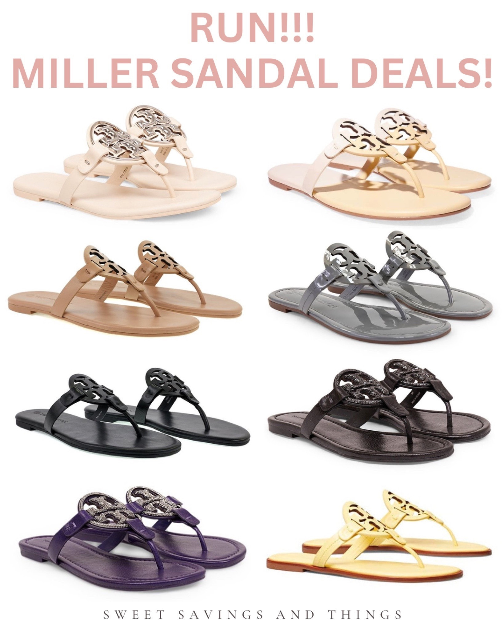 MILLER PATENT LEATHER SANDAL curated on LTK