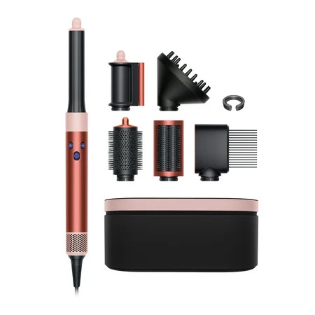 Restored Premium Dyson Airwrap™ Multi-styler Complete Long Diffuse for Curly and Coily hair | Strawberry bronze/Blush pink (Refurbished) | Walmart (US)