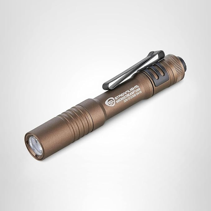 Streamlight 66608 MicroStream 250-Lumen EDC Ultra-Compact Flashlight with USB Rechargeable Batter... | Amazon (US)
