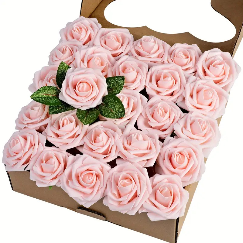 Blush Artificial Roses: Perfect Diy Crafts Weddings Parties - Temu | Temu Affiliate Program