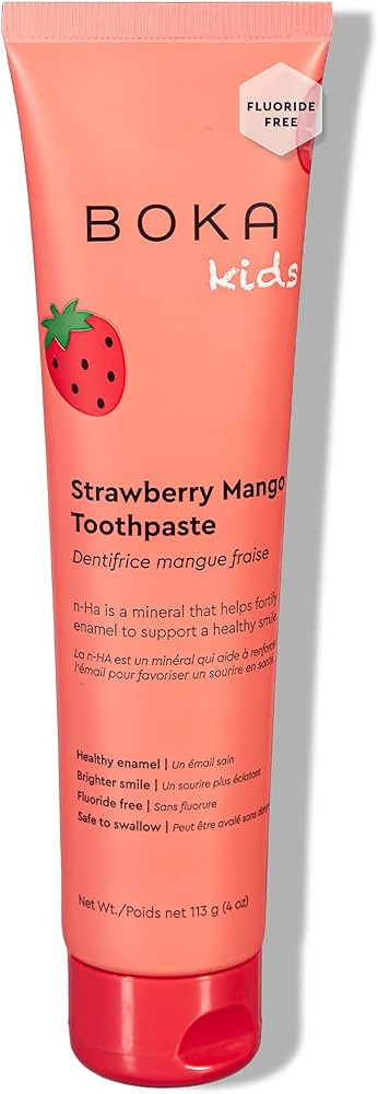 Boka Fluoride Free Toothpaste Nano Hydroxyapatite, Helps Remineralize, Appropriate for Sensitive ... | Amazon (US)
