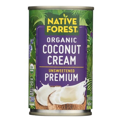 Native Forest Organic Coconut Cream Unsweetened- Case of 12/5.4 fz | Target