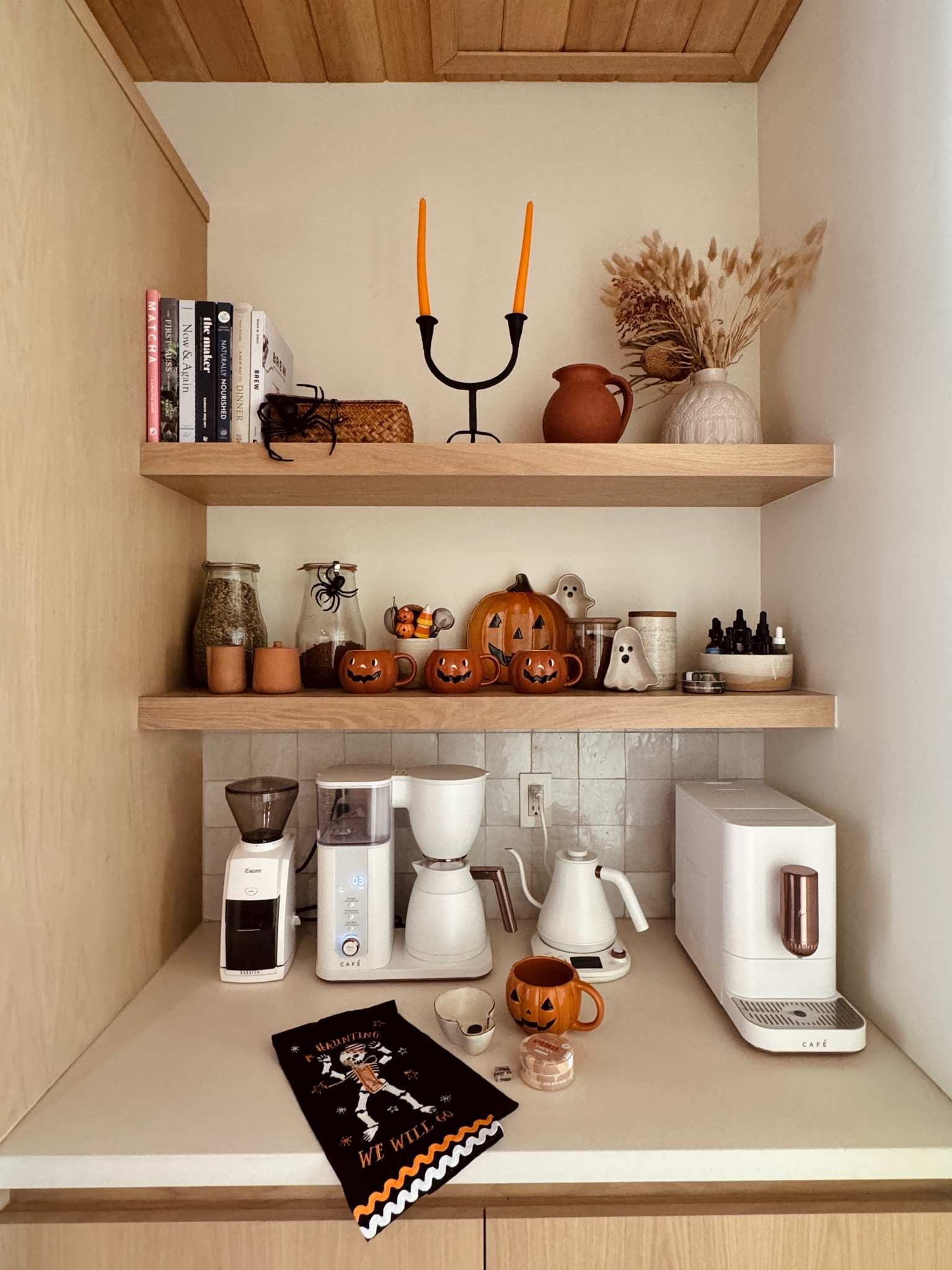 Everything in my spooky Halloween coffee nook ☕️🎃👻

#LTKFallSale #LTKSeasonal #LTKFindsUnder100