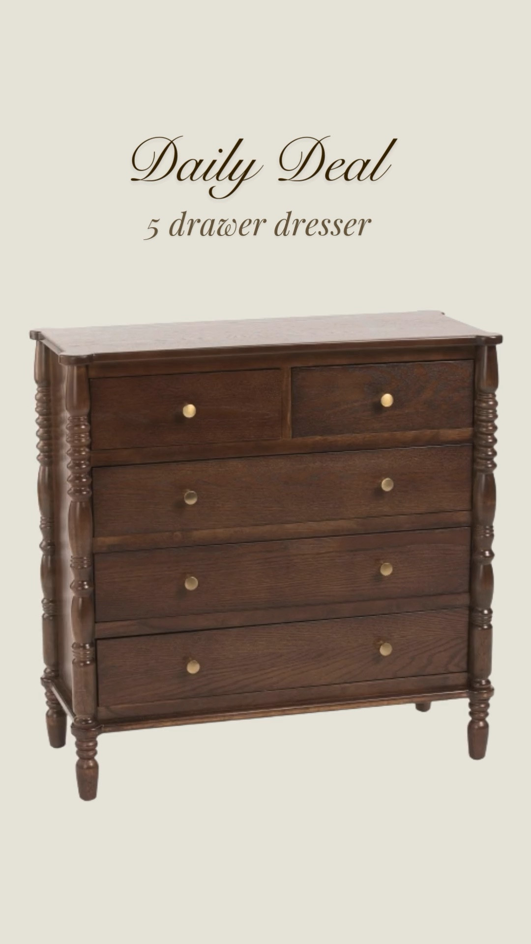 I love this wooden dresser with the prettiest details! The price is great too; grab it while you can! Bedroom, dorm room, guest room, girl's room, primary bedroom, modern organic, vintage modern, traditional, transitional, cottage, TJMaxx
 #LTKStyleTip

#LTKSeasonal #LTKHome