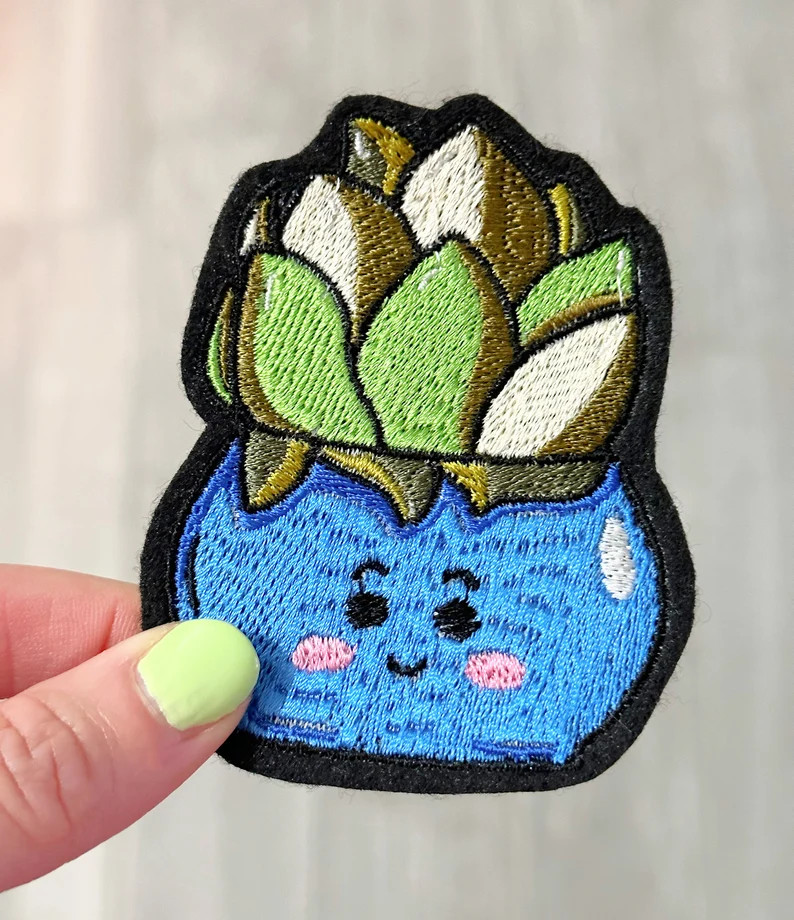 Happy Plant Patch Choice of One Patch - Etsy | Etsy (US)