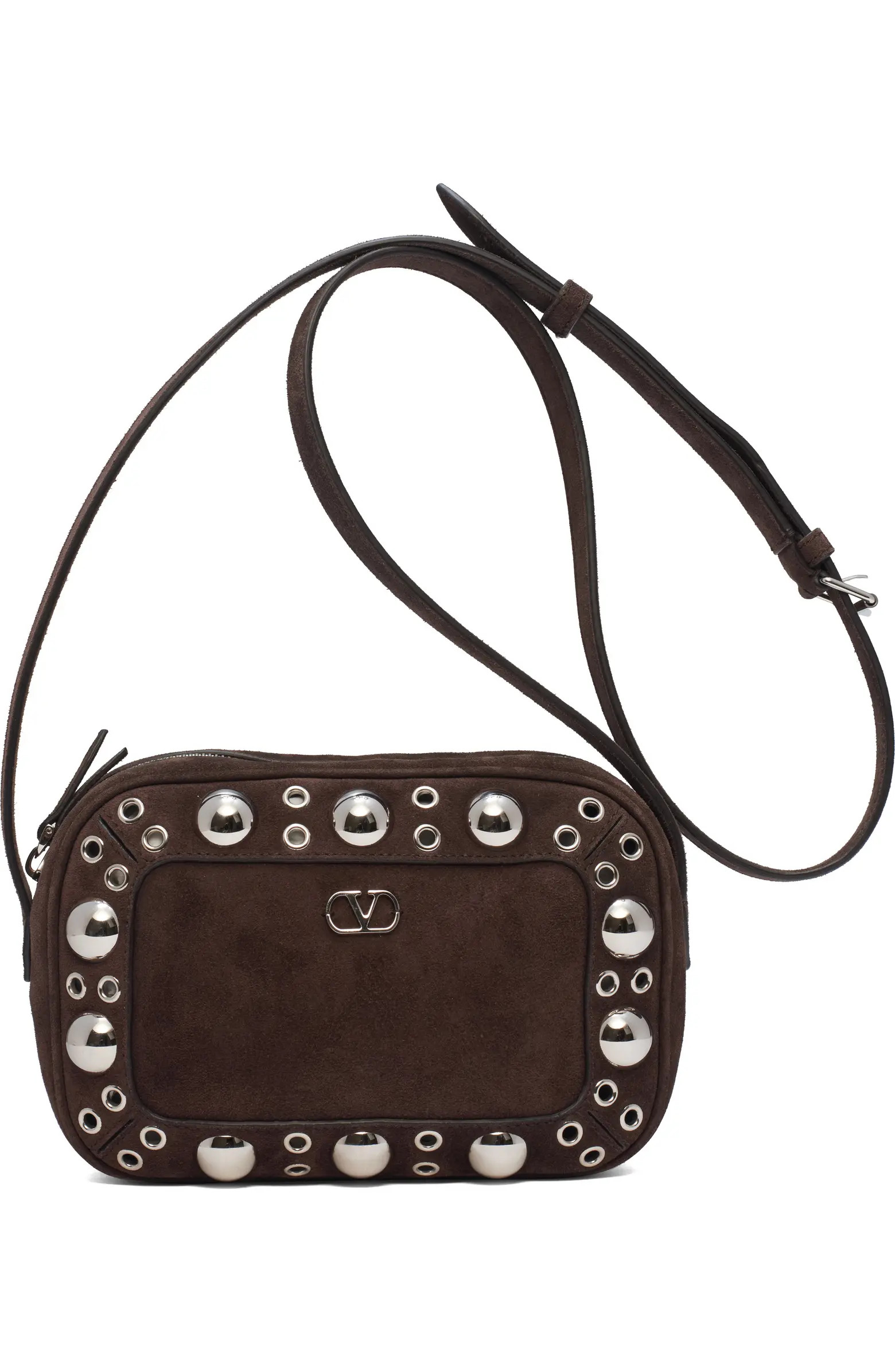 Nellcôte Studded Suede Crossbody Bag | Nordstrom