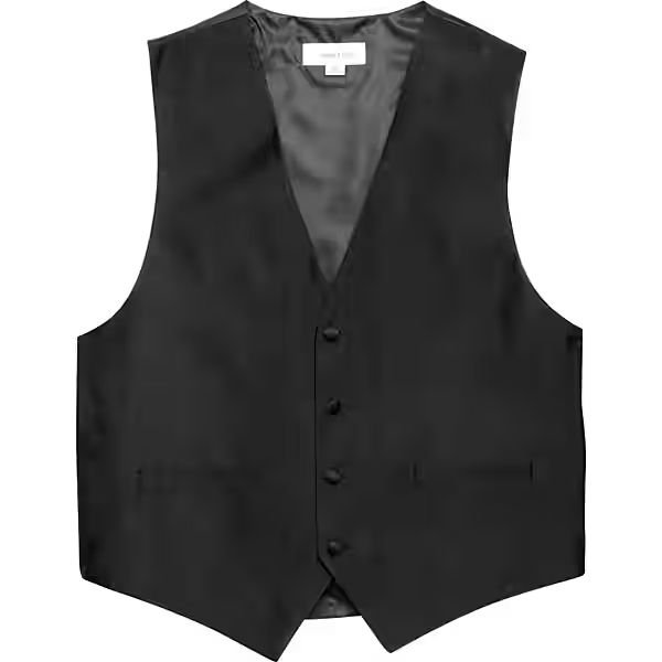Calvin Klein Men's Black Formal Vest - Size: XXL | The Men's Wearhouse