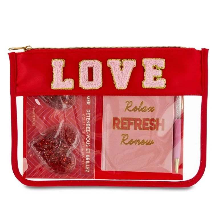 Valentine's Day "Love" Pouch Set Party Favor, Red, by Way To Celebrate | Walmart (US)