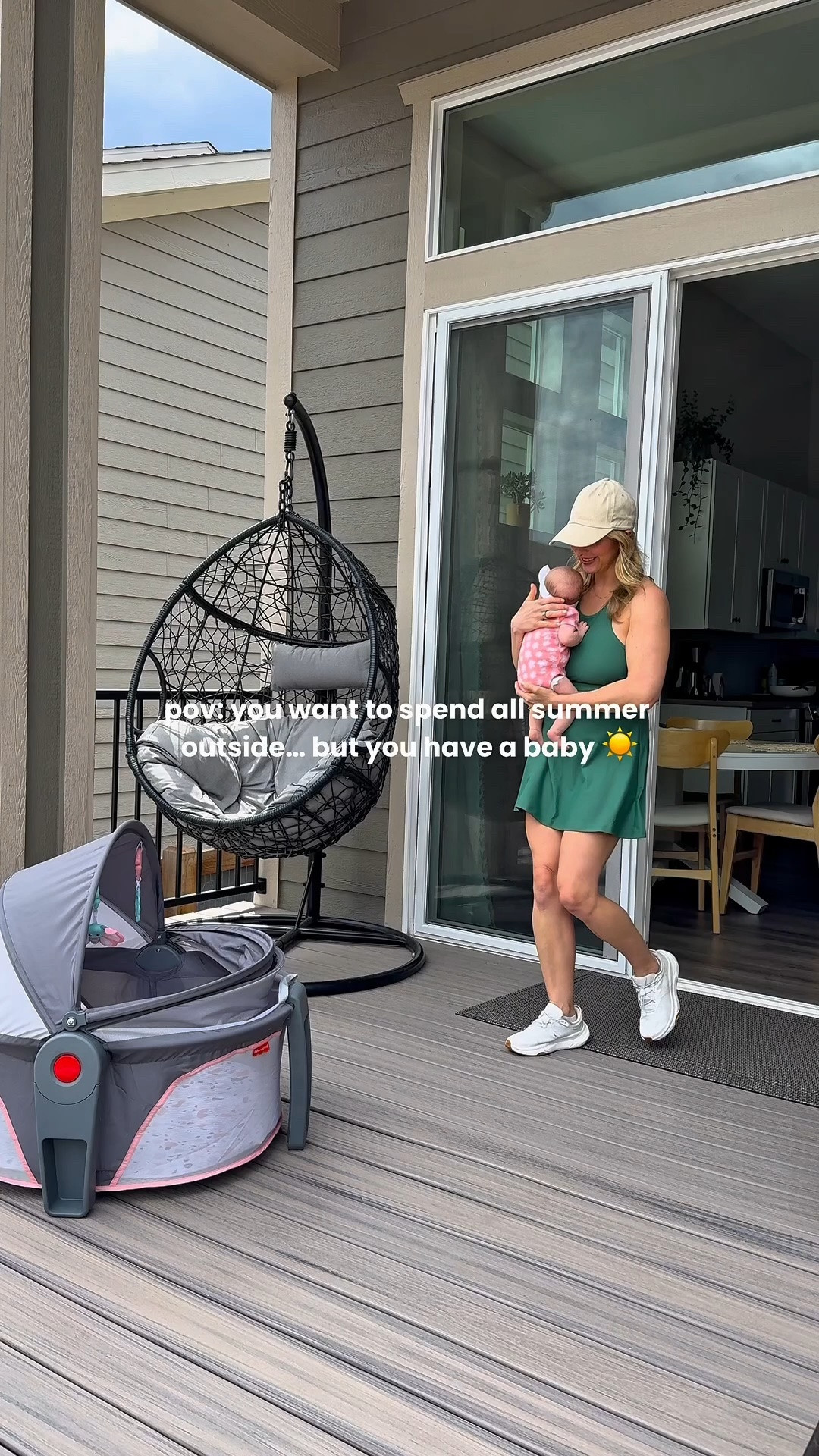 One of my favorite summer baby must-haves! 

Perfect for pool days, backyard play, beach trips, camping, or simply spending more time outside with your little one

I love that it gives baby a shaded, comfortable spot to relax while still being right next to you. It's one of those items we reach for all summer long

#LTKmomlife #LTKBaby #LTKKids