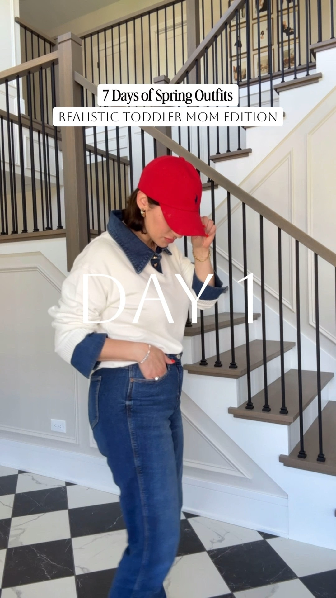 Spring outfits 2026, ootd, spring ootd, millennial mom, spring outfit, realistic spring outfit, mom spring outfit, toddler mom, toddler mom life, mom style, mom fashion, easy spring fashion, affordable fashion, spring outfit, everyday outfit, capsule wardrobe, mom ootd, realistic mom outfit, realistic fashion, amazon finds, Amazon fashion, old navy, baseball cap, hat, denim, collard sweater,  Womens Oversized Sweater Cozy Chunky Long Sleeve Mock Turtleneck V Neck Button Down Denim Polo Pullover Tunic Sweaters

#LTKgrwm #LTKmomlife #LTKootd