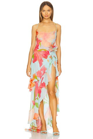 retrofete Samara Dress in Aqua Primavera from Revolve.com | Revolve Clothing (Global)