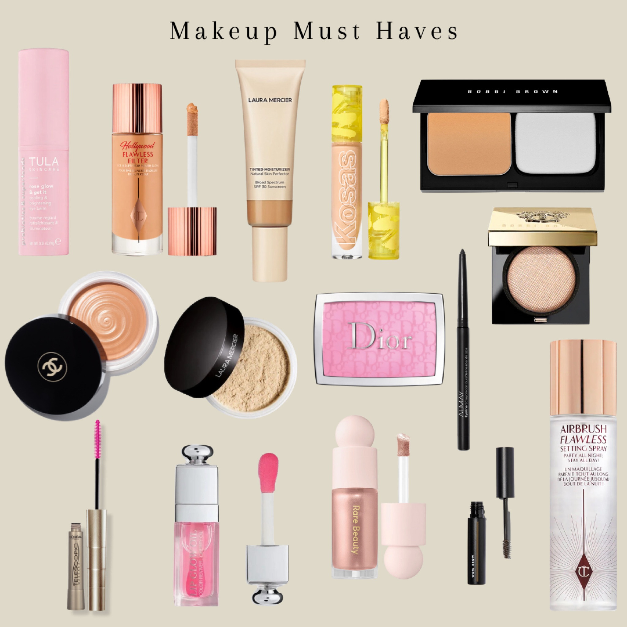 Full face of my favorites! In order as I apply from left to right! 

#LTKbeauty