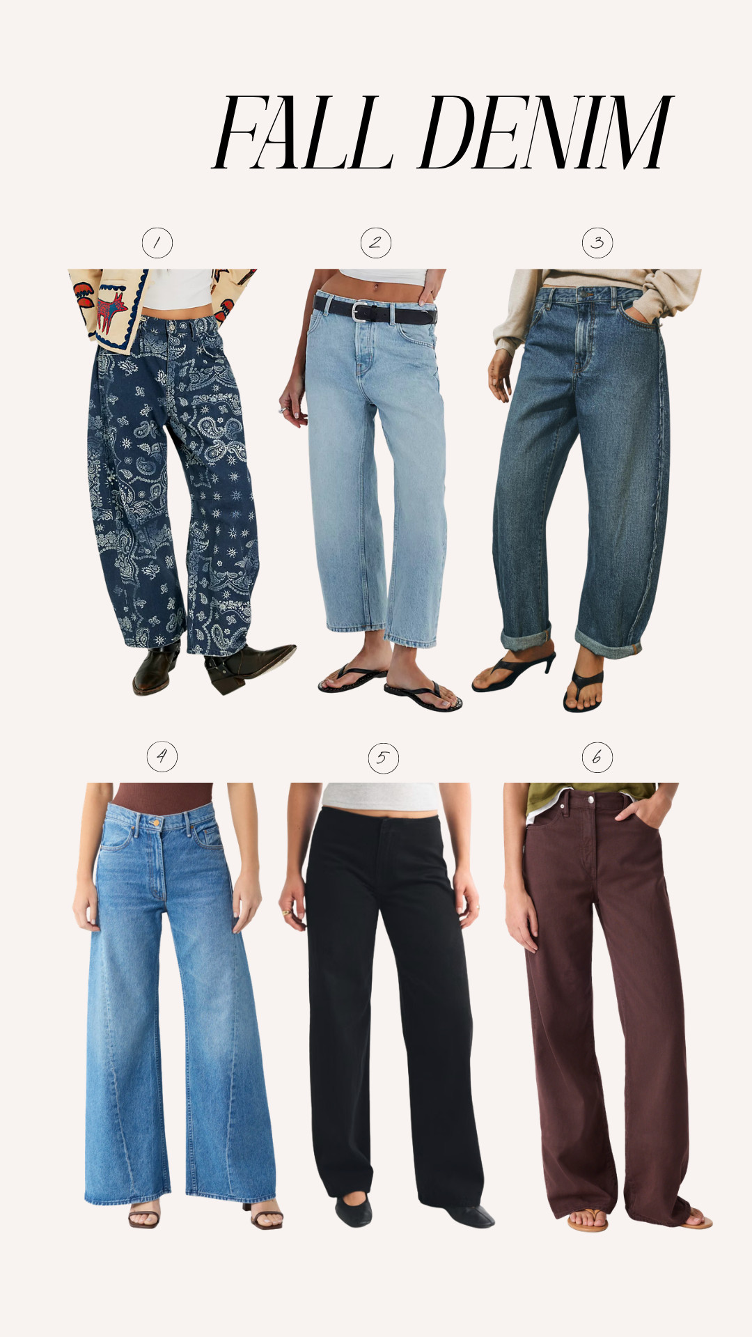 Fall denim roundup! Some of my favorite styles for this season.

#LTKootd #LTKSeasonal