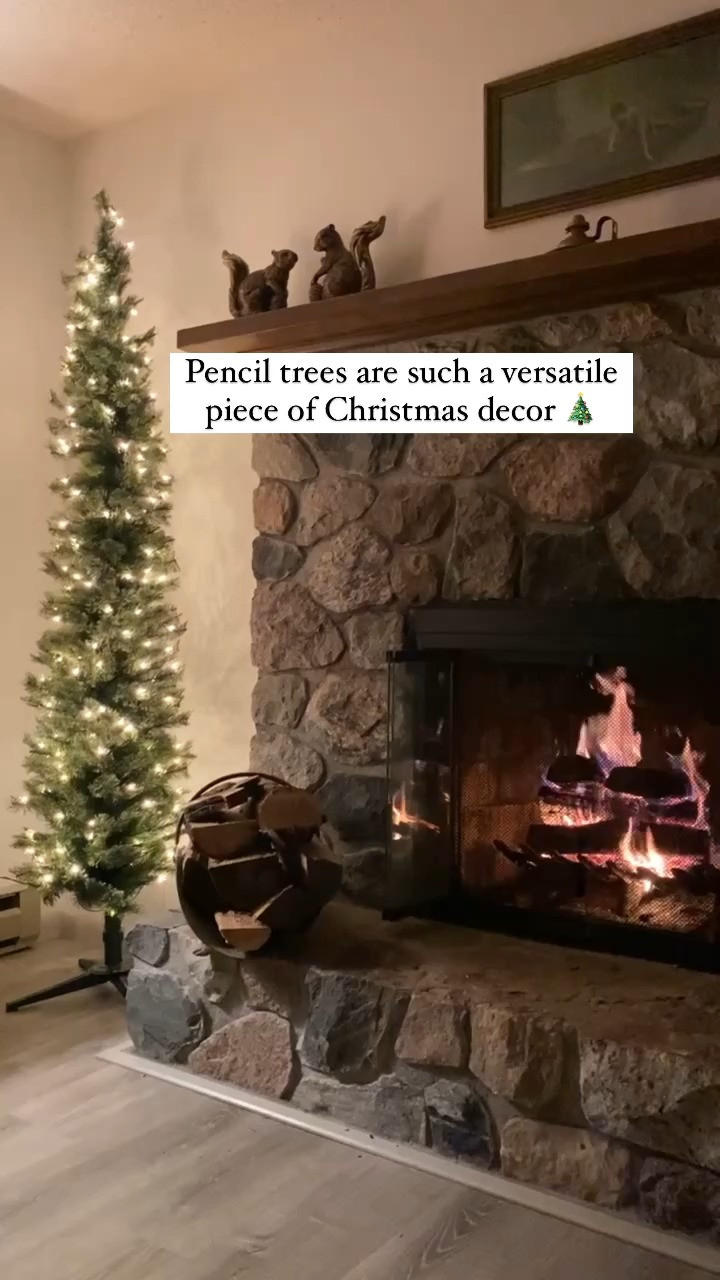 I’ve had this tree for years and have used it so many different ways! 🎄 They are great as extra decor in an entry or dining room or if you have a small space, they work great as your Christmas tree! 

#Christmasdecorideas #cozyChristmas #Christmastrees #holidaydecorating #penciltree #Christmasdecorations  

 #LTKHoliday #LTKSeasonal #LTKHome