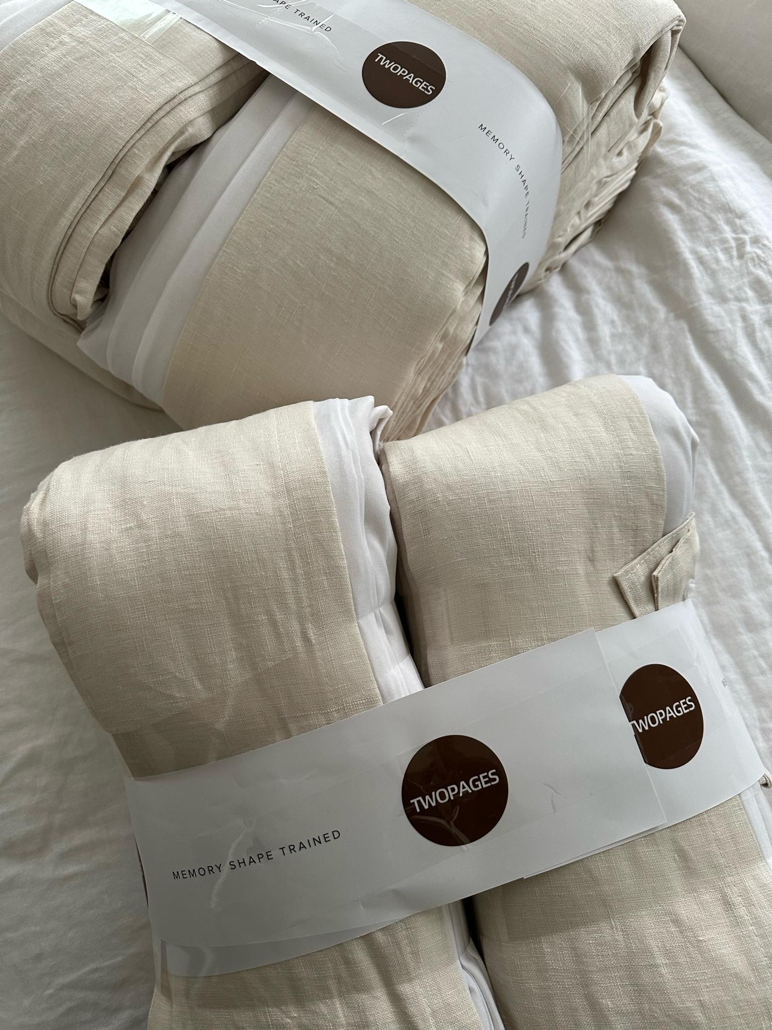 New curtains for the bedroom ⭐️ color: natural • triple pleat • privacy liner 

#LTKHome