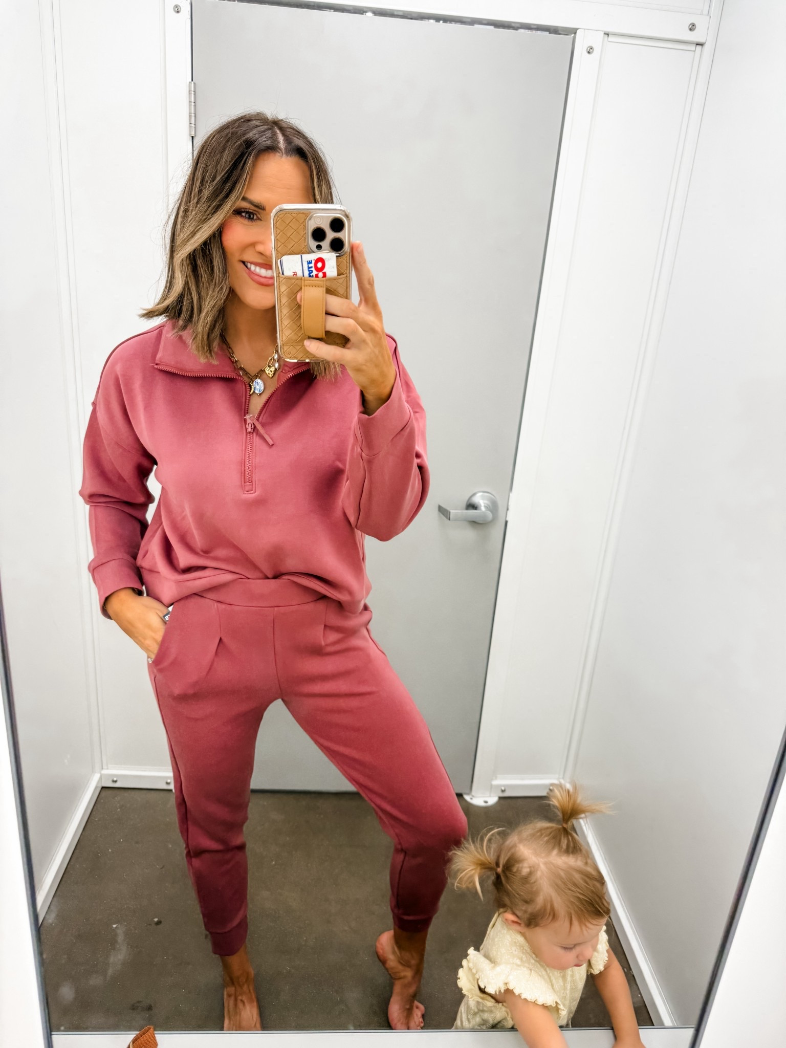 Size xs in these pants! Size down! Large in the pullover needed a medium or small

#LTKFindsUnder50 #LTKOver40