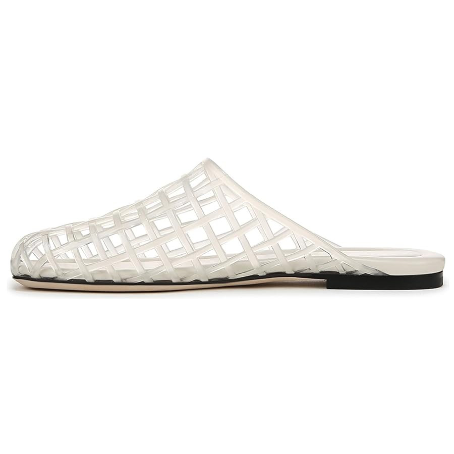 UBWDU Womens Clear Jelly Shoes Slip on Closed Toe Jelly Mesh Flats Sandals Slides Comfortable Sum... | Amazon (US)