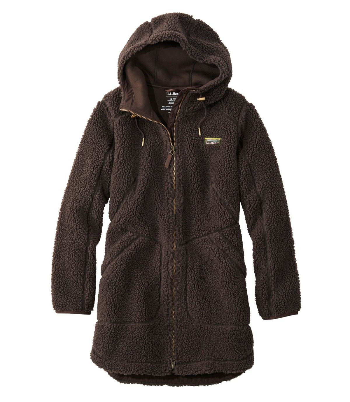 Women's Mountain Pile Fleece Coat | L.L. Bean