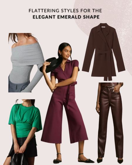 If your hips and bust are perfectly balanced and your legs are easily defined as one of your best assets, then you are an Elegant Emerald! 

I suggest choosing styles that add will help you to create a shape!

#bodyshapes

#LTKSeasonal #LTKstyletip