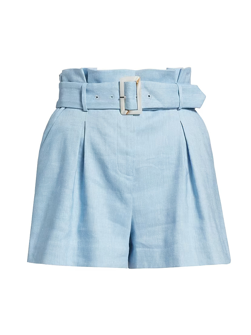 Ashford Belted Shorts | Saks Fifth Avenue